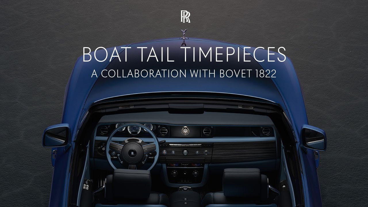 Boat Tail timepieces: An artistic collaboration with BOVET 1822