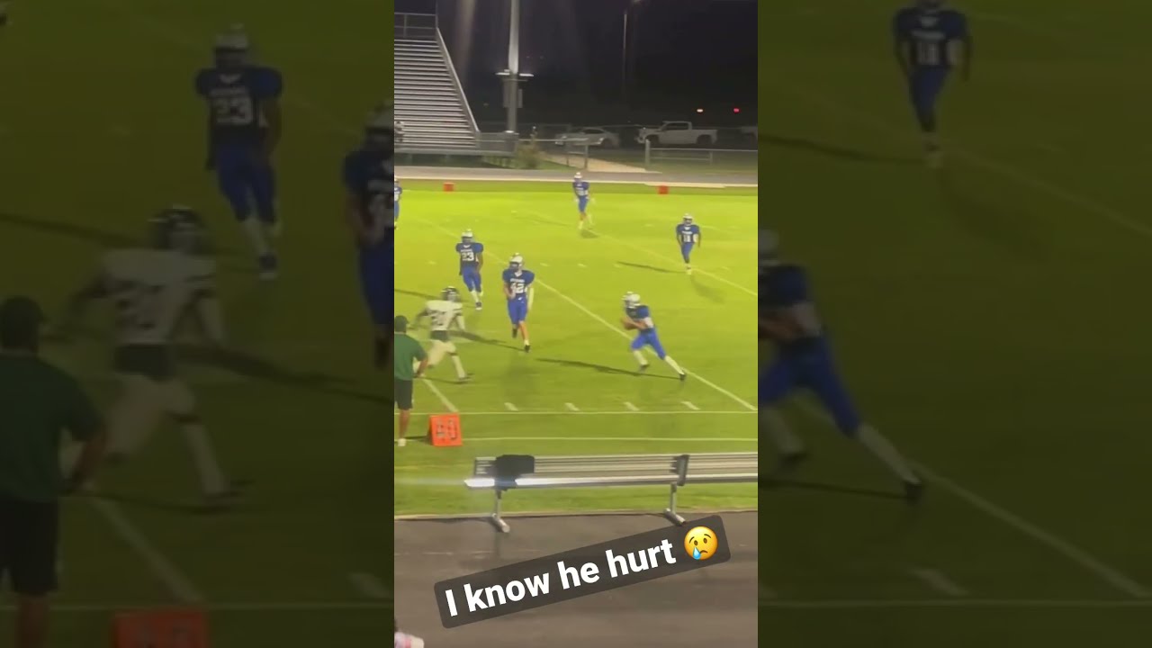 Wow I Know He Hurt Football