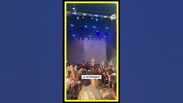 Thumbnail of Kesha Shows Kamala Harris' Coconut Tree Video During Performance