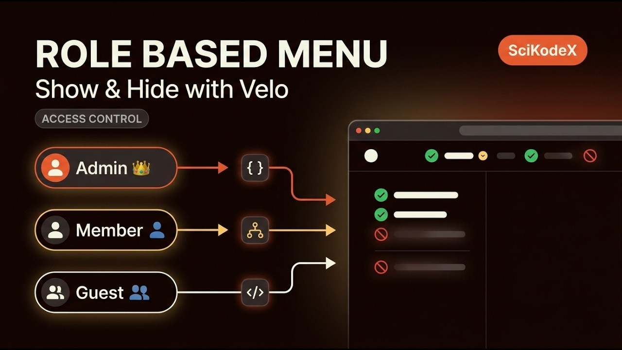 Role Based Menu Show & Hide in Wix Website Using Velo | Admin & User ...