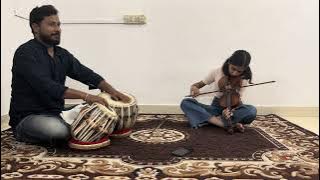 Raag Desh in Teental- Hindustani Classical Violin- Advika M