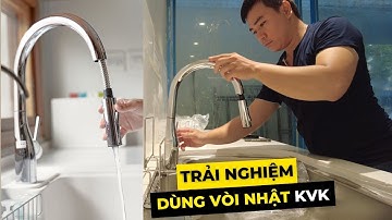 Vòi rửa chén Nhật Bản KM6061EC tôi ước được biết nó sớm hơn | HUGA