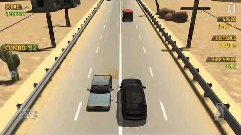 Traffic Racer: 624 082 points in Endless (Two-Way)