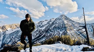 Hängematten Tour - Unerwartet viel Schnee und feuchte Socken.