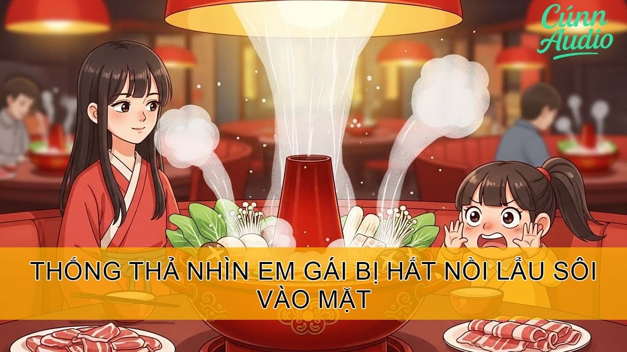 Full audio Thong thả nhìn em gái bị hất nồi lẩu sôi vào mặt #truyenaudio #truyenhay #cunaudio