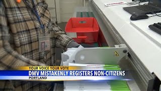 Oregon DMV mistakenly registers non-citizens to vote