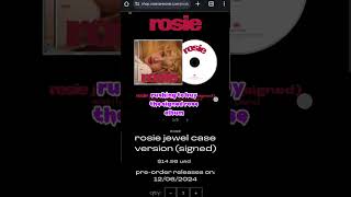 BUYING ROSIE'S SIGNED COPY WAS SO STRESSFUL #kpop #rosesarerosie #rosé #blackpink #blink