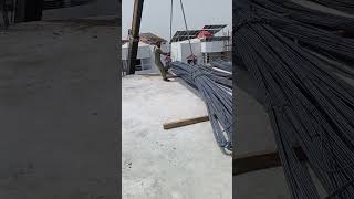 Level up! 3rd floor steel shifting in progress. Building the future, one heavy lift at a time. 🌟🏢