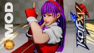 Athena classic style for KOF XV MOD