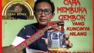 #HOW TO OPEN A PACK WHICH KEY IS LOST