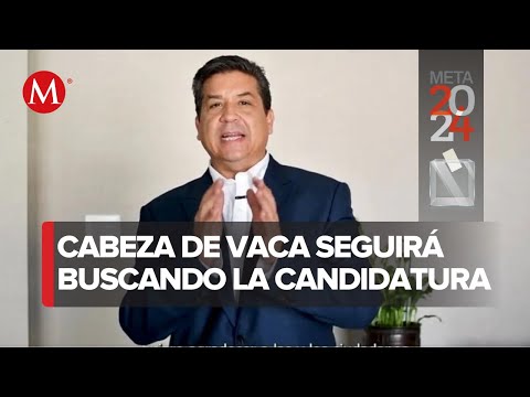García Cabeza Vaca no logra ser candidato del Frente Amplio por México a la presidencia de México