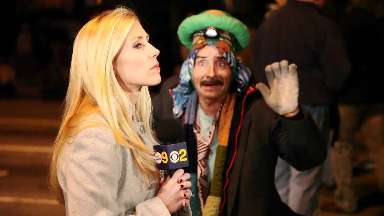 Serene Branson Trying to ignore this crazy Occupy LA Protester