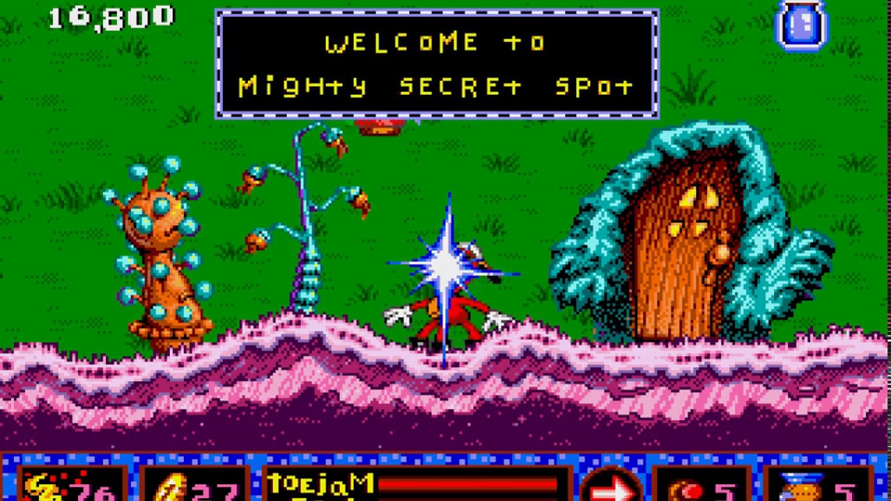 Jeu Megadrive Toejam & Earl In Panic On Funkotron - Édition Rare PAL, Complet Avec Boîte