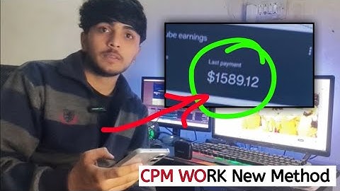 CPM Work New trick 2025 | cpm work kaise kare ! cpm work 2025 ! how to increase youtube revenue