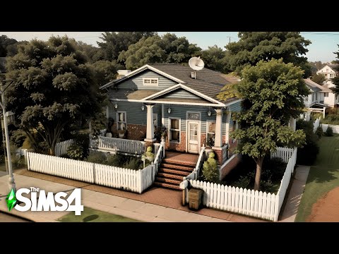 FAMILY HOME - Realistc Build - ASMR | The Sims 4 - no cc.