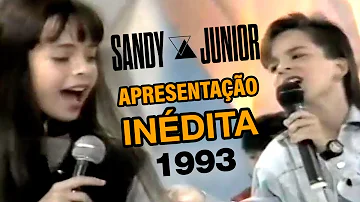 SPLISH SPLASH / TO LIGADO EM VOCÊ - SANDY E JÚNIOR NO RAUL GIL 1993