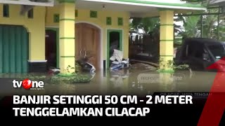 Tidak Hanya Merendam Pemukiman, Banjir di Cilacap Tenggelamkan Rel Kereta | Kabar Siang tvOne