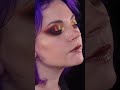 Micka Beauty Shop Dragonfly loose pigment swatches on black&amp;clear base, makeup look #shorts #makeup