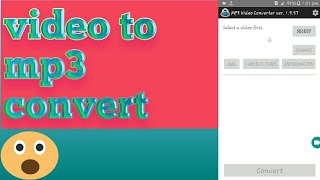 How to convert video to mp3 convert screenshot 2