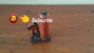 Tutorial Penggunaan Dongkrak Botol