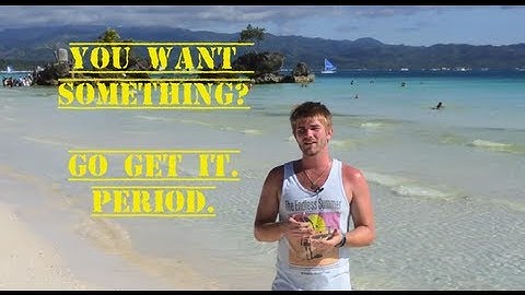 You Want Something? Go Get It. Period!