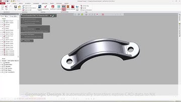 Geomagic Design X  - Live transfer a Siemens NX