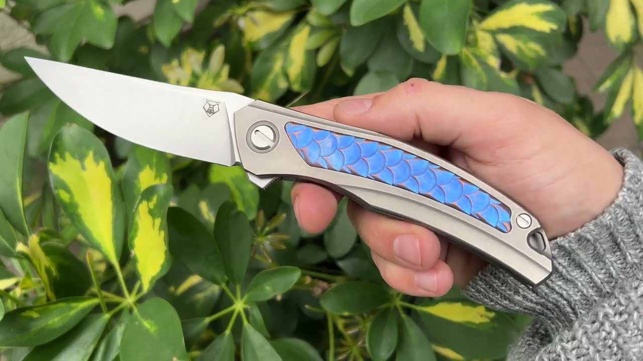 Shirogorov Knives / John Barker Quantum “Dragon” – Cromax PM Blade – M
