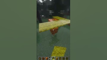 Minecraft: Simple Scarecrow Build! 🎃 #shorts