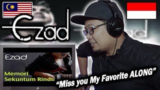 NOSTALGIA !!! ☹ Ezad - Memori Sekuntum Rindu | REACTION By Endhy TK