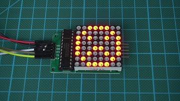 8x8 Dot Matrix Display Smiley