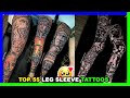 Top 55 Leg Sleeve Tattoo For Guys, Top 55 Leg Sleeve Tattoo For Girls (By Artist: the_freshest_ink)