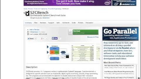 SystemC part2 -including S2CBench -