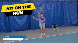 How To NEVER MISS A Forehand On The Run In 2 Steps