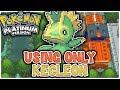 Can You BEAT Pokémon Platinum With ONLY A KECLEON?! (NO ITEMS IN BATTLE)