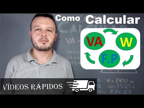 COMO CALCULAR: Watts, Fator de Potência, Volt Ampére. Conversão de valores Elétrica 024