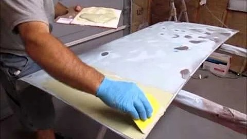 How to repair body panels with filler (bondo) and prep for paint. Part 1