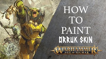 Miniature Painting Tutorial - Oscar Lars - Orruk & Ork Skin