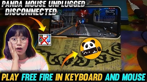 Panda Mouse Pro Activation Problem Solve Unplugged Disconnected || Play Free Fire Mouse And Keyboard