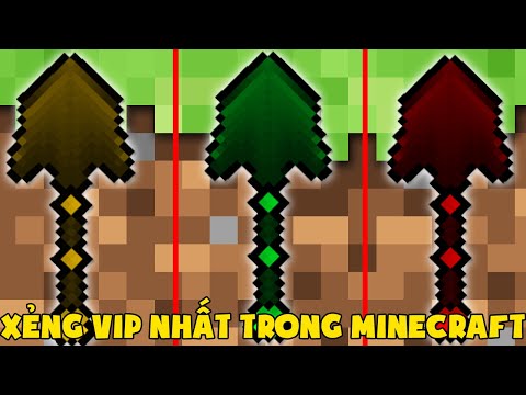 Minecraft, Nhưng Noob Sở Hữu Xẻng Vip Nhất! T Gaming Có Xẻng Xây Nhà Dân Làng Kim Cương Siêu Vip ??