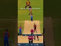 Rohit Sharma back to back three six🥰Real cricket 24 #shorts
