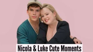 Nicola Coughlan \& Luke Newton | Cute Moments