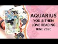 AQUARIUS LOVE ~ EXPECT A MESSAGE, THEY WANT TO RETURN ~ YOU & THEM JUNE 2020