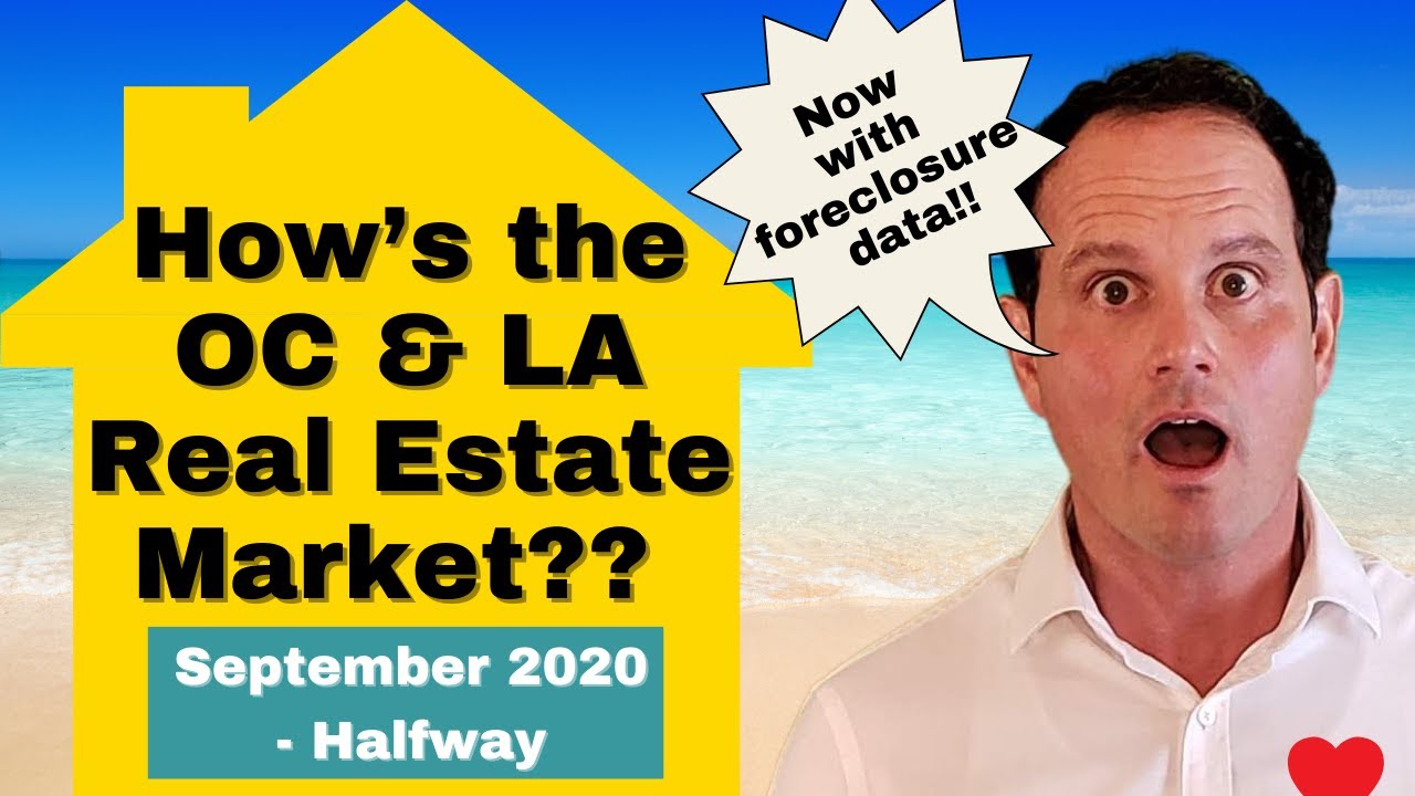 Los Angeles & OC Housing Market Update with Foreclosure Data
