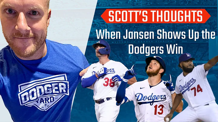 When Jansen Shows Up the Dodgers Win - Scott's Tho...