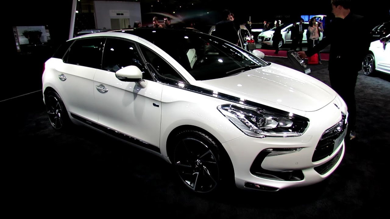 2013 Citroen Ds5 Hybrid Exterior And Interior Walkaround 2012 Paris Auto Show