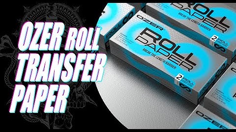 OZER Roll Transfer Paper
