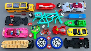 Fixing Parts of Detached Toy Vehicles | Assemble Toy Vehicles by ToyHub TV