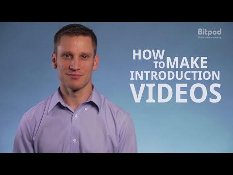How to make an introduction video - Video marketing for business #5