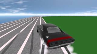 "Project Drift" ( 3d rad ) #Day 6 - Dodge Charger - oval drifting test