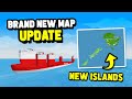 NEW MAP UPDATE in Roblox Shipping Lanes